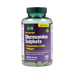 Image 1 for Max Strength Glucosamine & Chondroitin 180 Tablets