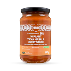 Image 1 for 10 Plant Tikka Masala Curry Sauce 340g